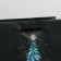 Laminated vertical "Christmas tree", MS 18 x 23 x 8 cm, New Year