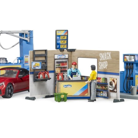 Game set "Carrying with car wash and accessories"-5