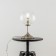 Table decorative lamp Citilux "Tommy" CL102811 15x15x28 cm, 1x40W, e14, gray color gray