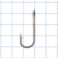 The hook Koi Single Spoon Long, size 8 Int, color BN 10 pcs.
