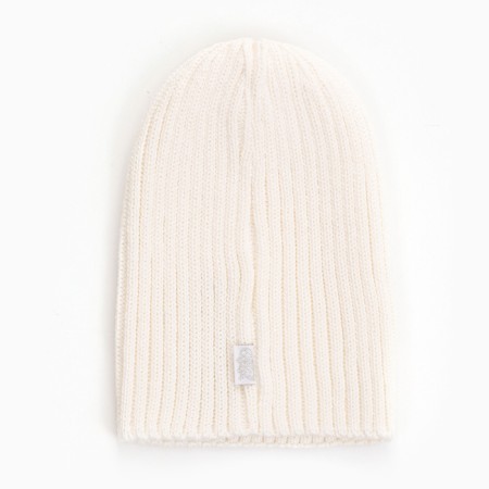 Children's hat, milk color, size 52-54-2