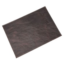 Passport cover, brown color