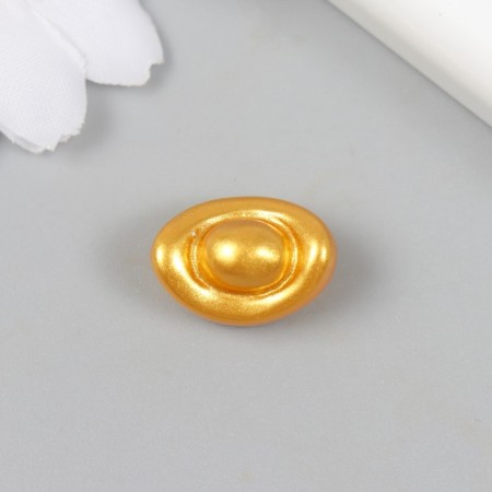 Souvenir Polystone "Eat of Gold" 1.9x1.3 cm-1