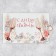 Interactive congratulatory postcard "Happy Wedding", 16 x 11 cm