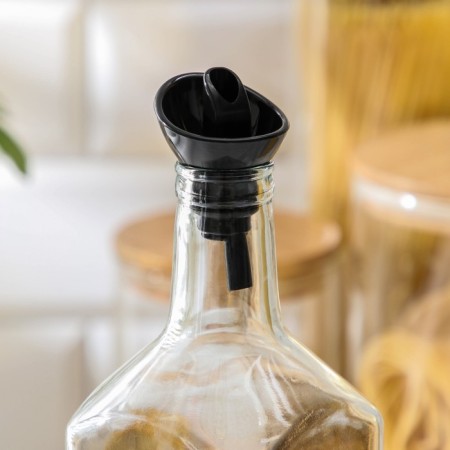 Glass bottle for oolive sauce and oil, 1 liter-1