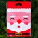 New Year. Gift package, with zip-lock fastener, "Santa Claus", 15x23 ± 1cm.