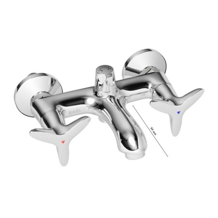 IDDIS Copter Copsb02i02WA bath mixer, two -welfare, ceramic divertor, chrome