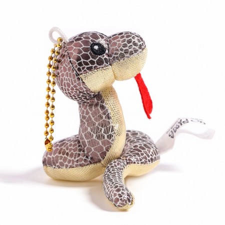 Soft toy "Snake", shiny, on a suspension, 7 cm, color mix-2
