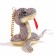 Soft toy "Snake", shiny, on a suspension, 7 cm, color mix