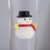 Lava lamp "Snowman" LED 3HAAA, USB silver 6.5x8x23.7cm
