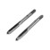 Taps metric manual tundra, M5 x 0.8 mm, a set of 2 pcs.