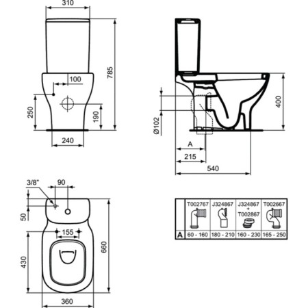Ideal Standard Tesi T356801 toilet tank, lower eyeliner-5