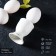 Porcelain stand for the Wilmax egg, 5 × 6.5 cm, white color