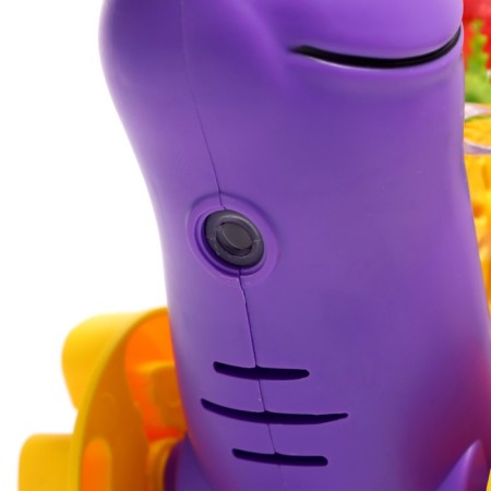 Snail "gears", light and sound, works from batteries, color mix-4