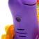 Snail "gears", light and sound, works from batteries, color mix
