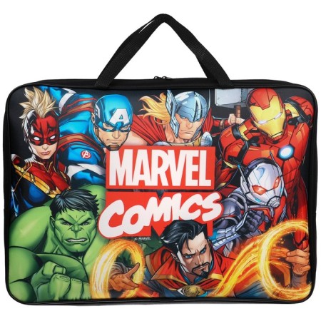Folder with handles Textile A3, 80x470x350 mm, Avengers-3