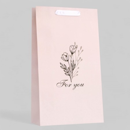 Gift Pack Laminated for two bottles "For You", 35 x 20 x 9 cm