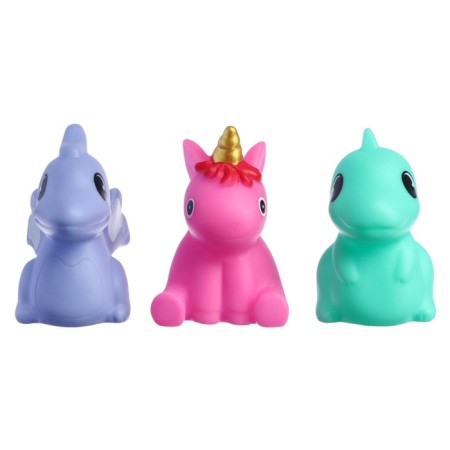 A set of rubber toys for the bath "kids dinosaurics", 3 pcs, crumb I-13