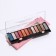 Palette of eyelid shadows with shimmer 12 colors