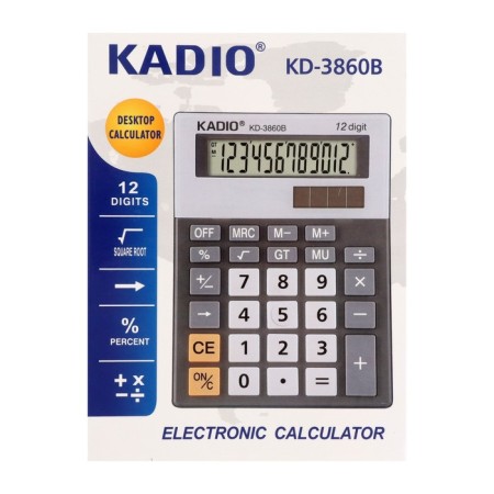 Calculator desktop 12-bit KD3860B-6
