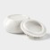 Ceramic Bank for spices "Flowers", 180 ml, white color