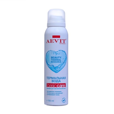 Thermal water Aevit by Librederm Basic Care for all skin types, 150 ml