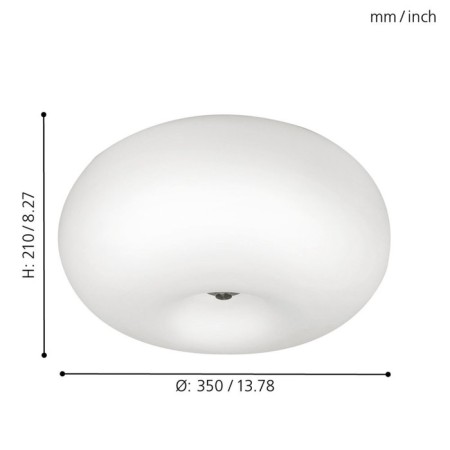 Optica lamp, 2x60W E27, Nickel color-2