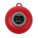 Portable column Inwa AS-63, 5 W, 750 mAh, waterproof, steering wheel mount, red