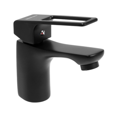 Everest sink mixer B10-1546, single-leaf, pour 101 mm, black