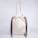 Textile bag, on the laces of Botanika, beige