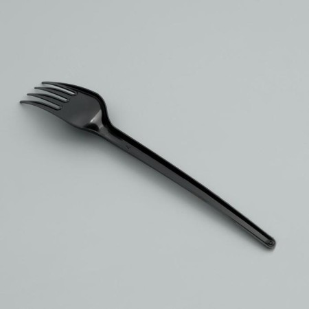 Dining table "Black" in individual packaging, 16.5 cm-1