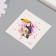 Tattoo on the body color "watercolor. Tukan" 6x6 cm