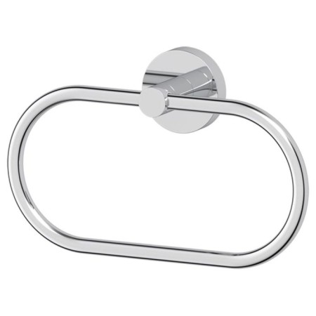 Oval towel holder, chrome, artwelle