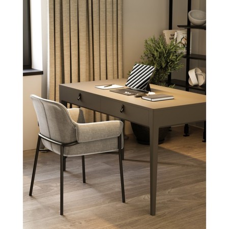 Aline chair, 550 × 700 × 830 mm, Shenill, Milk color-10
