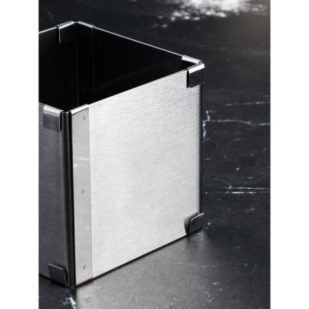 Baking form with sizes “square”, h -10 cm, 10x10 - 18x18 cm-3