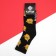New Year's socks KAFTAN "Fun" size 41-44 (27-29 cm), black color