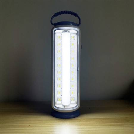 Camping battery flashlight, 5 watts, 1200 mAh, 500 lm, 20 LED, IP44, 8 x 24.5 cm-2