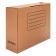 Archive box with A4 valve, calligrata, 100 mm, up to 900 l, microhofrocarton, brown