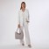 Women's bag with lightning, gray color