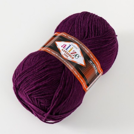 Yarn "Lanagold fine" 49% wool, 51% acrylic 390m/100g (111)-1