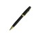 Ballic handle, gift, in a plastic case, rotary, "Lincoln", black with golden inserts