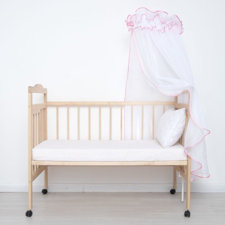 Badakhin "Edelweiss", size 150x300 cm, pink color