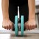 ONLYTOP fitness set: clip, emphasis emphasis, breast expander, turquoise color