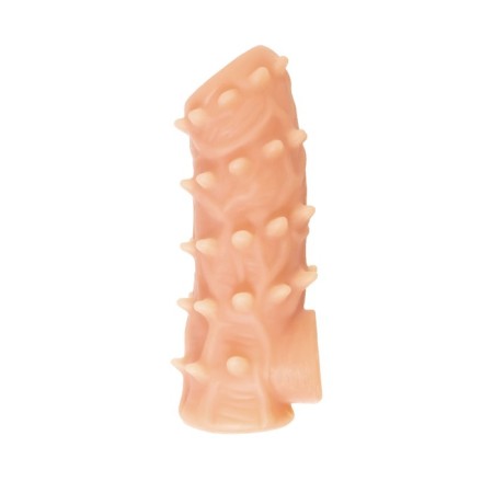 Kokos nozzle is realistic with additional stimulation, TPE, bodily, 15.6 cm, l-4