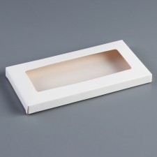 Box for tiles of chocolate 18 x 9 x 1.4 cm