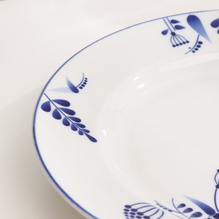 Plate "yarrow", D-265mm, neo gzhel-2