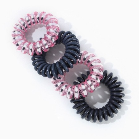 Glans Springs for hair New Year's “Make a desire” for the New Year, set 4 pcs, d = 3.5 cm-2