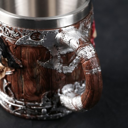 Stainless steel mug "Pirates. Halloween ", 400 ml-4