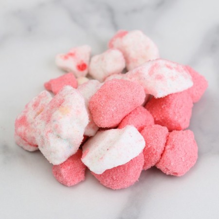 Bombs for the bath "Bombic cherry boiling crystals" with a shimmer 150 g of Dobroparov-1