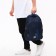 Male backpack on a zipper, 3 outer pockets, blue color